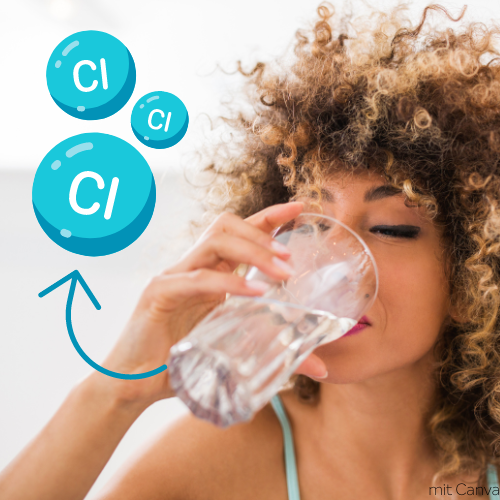 Welche Gefahr geht von Chlor im Trinkwasser aus?